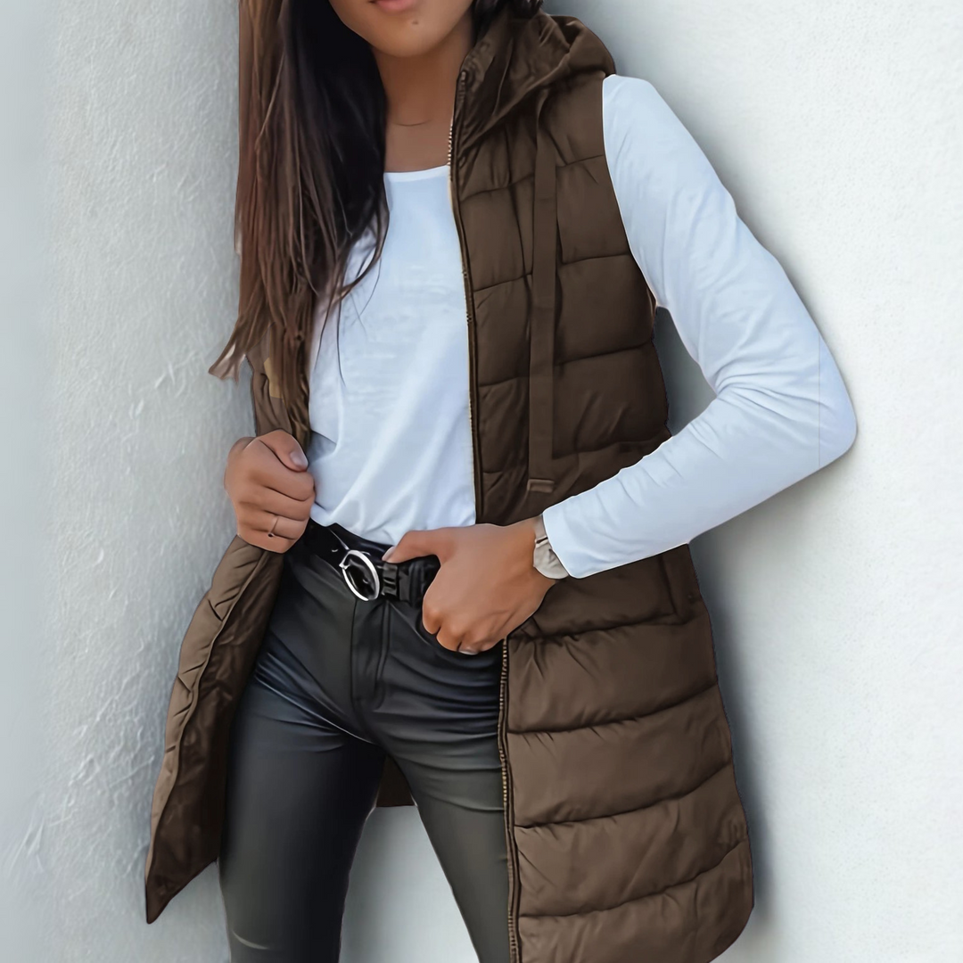 Eline | Lichtgewicht Mouwloze Puffer Vest
