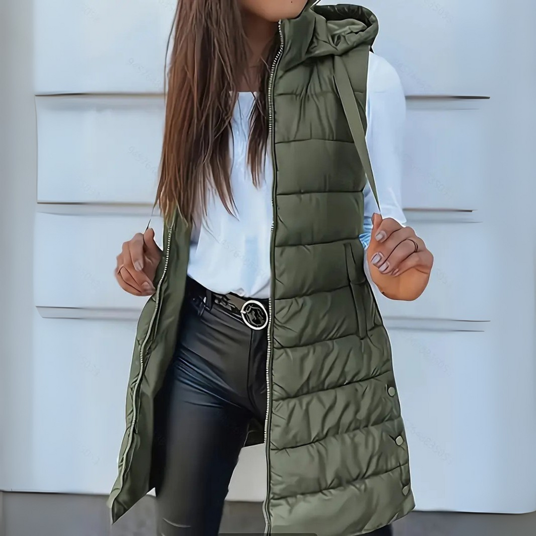 Eline | Lichtgewicht Mouwloze Puffer Vest