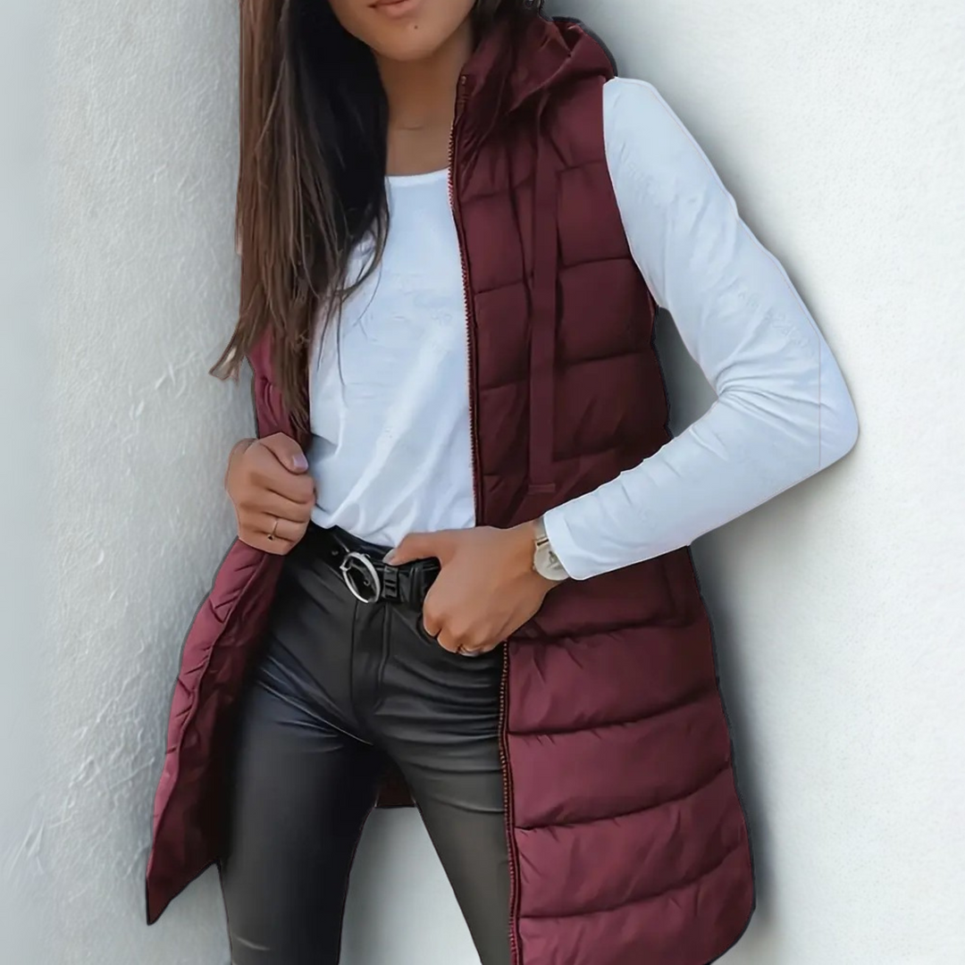 Eline | Lichtgewicht Mouwloze Puffer Vest