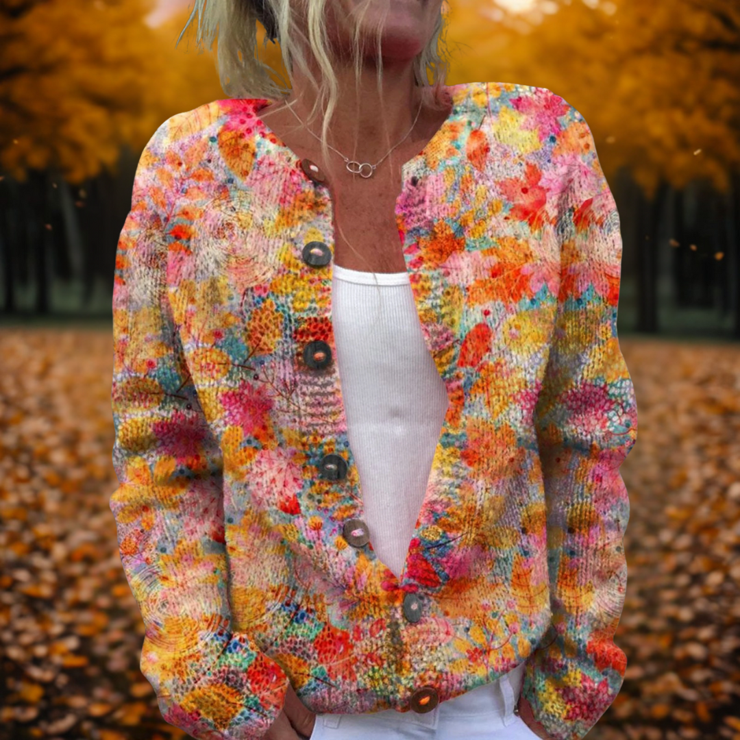 Gwen | Bloemenprint Cardigan